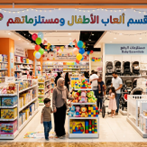 ألعاب الأطفال ومستلزماتهم